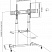 Мобильная напольная стойка Digis DSM-P1060CL мобильная для ТВ 55"-100"